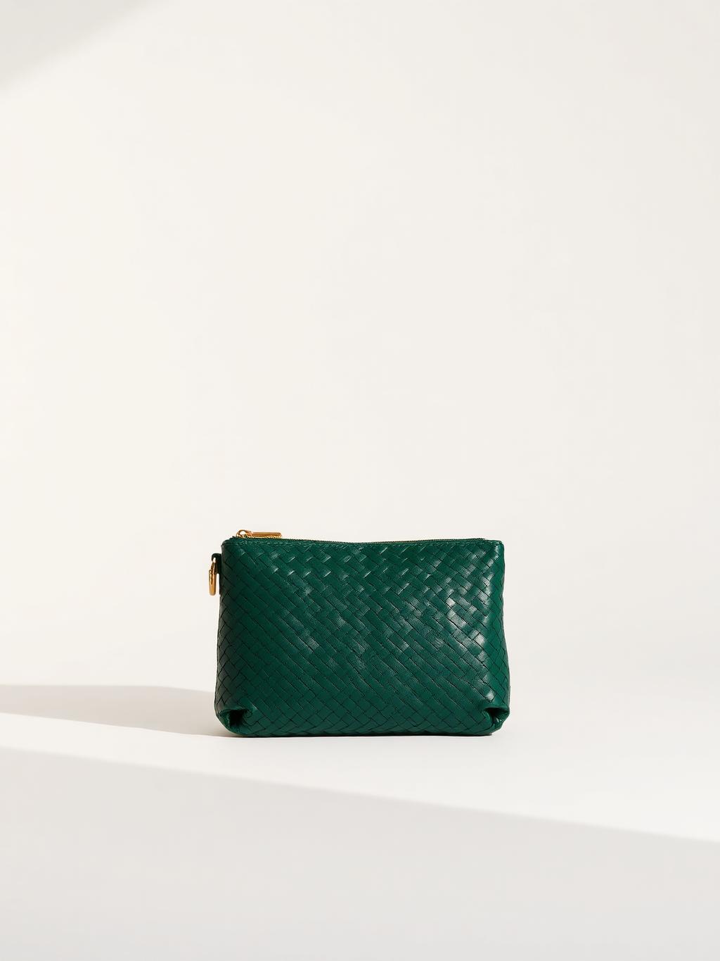 Bottega Veneta The Pouch — Olive Shade